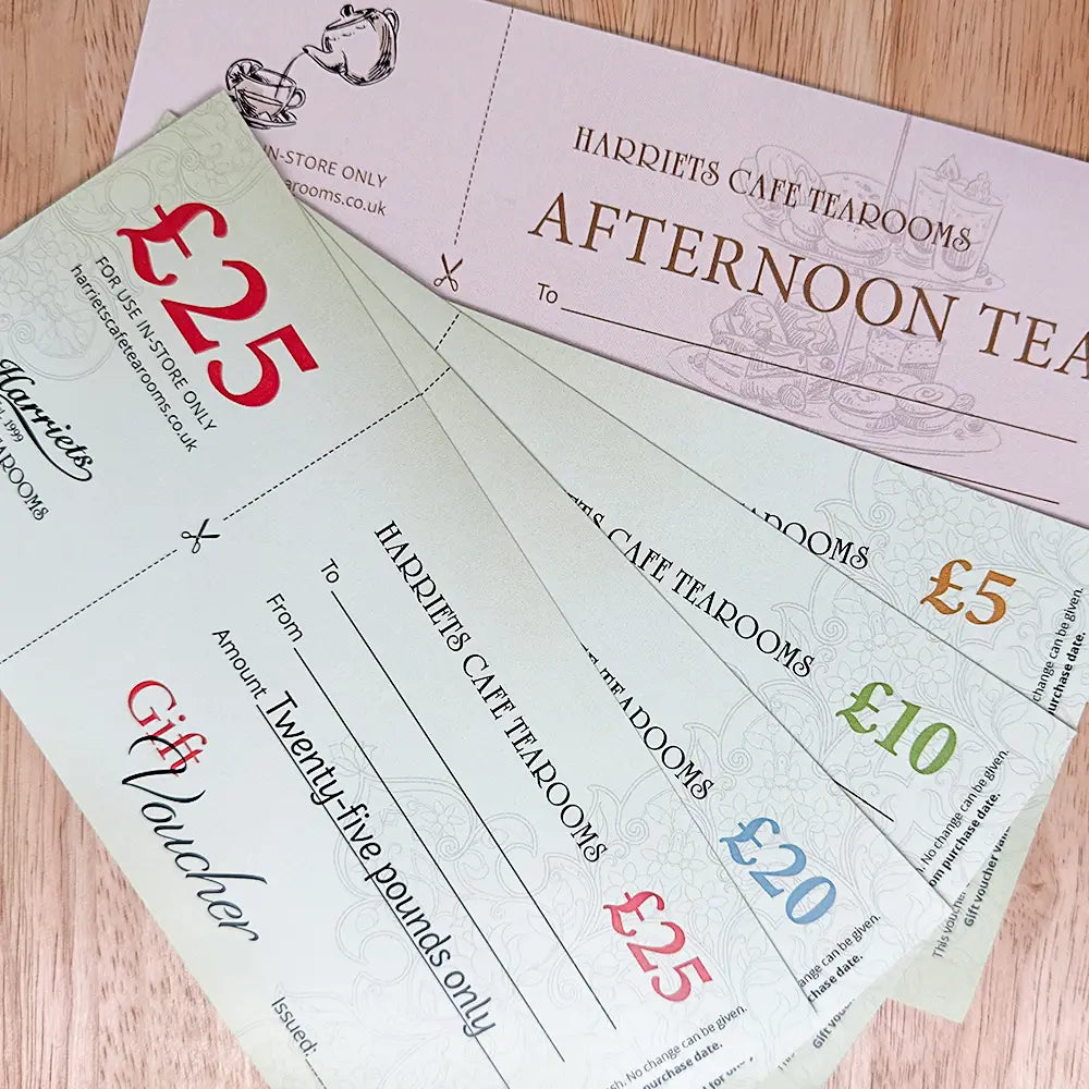 Tearoom Vouchers